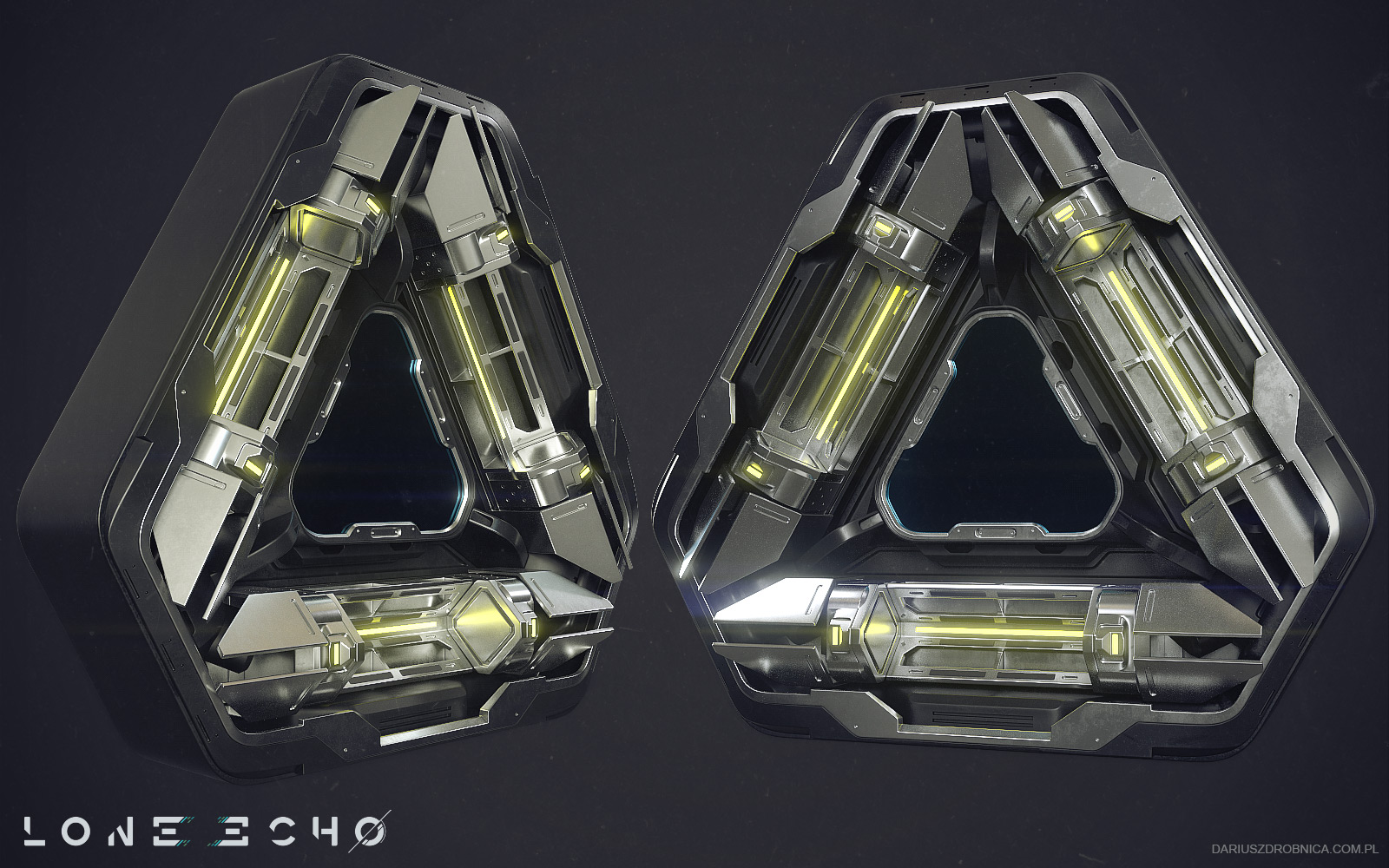 Lone Echo - Hard surface props