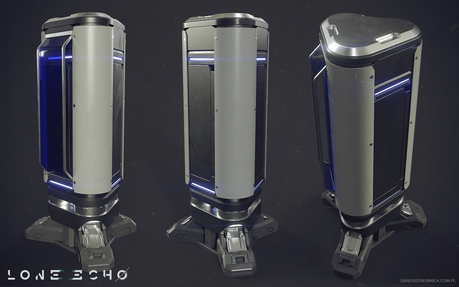 Lone Echo - Hard surface props