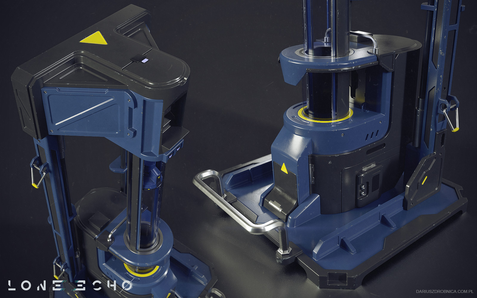 Lone Echo - Hard surface props