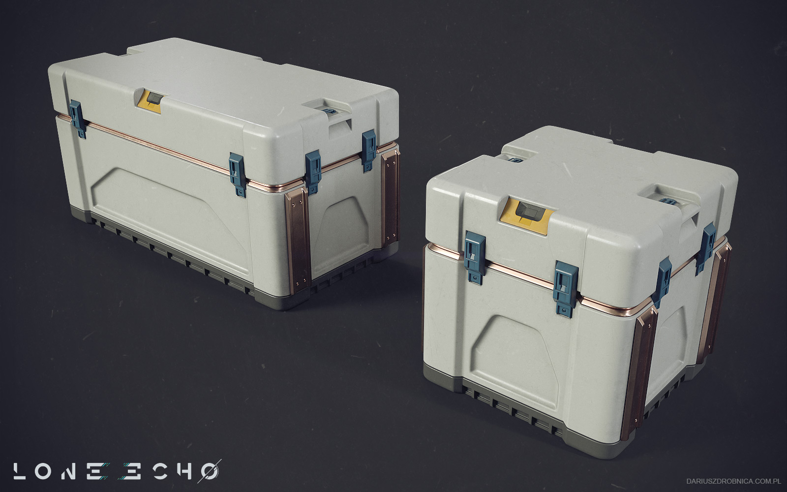 Lone Echo - Hard surface props