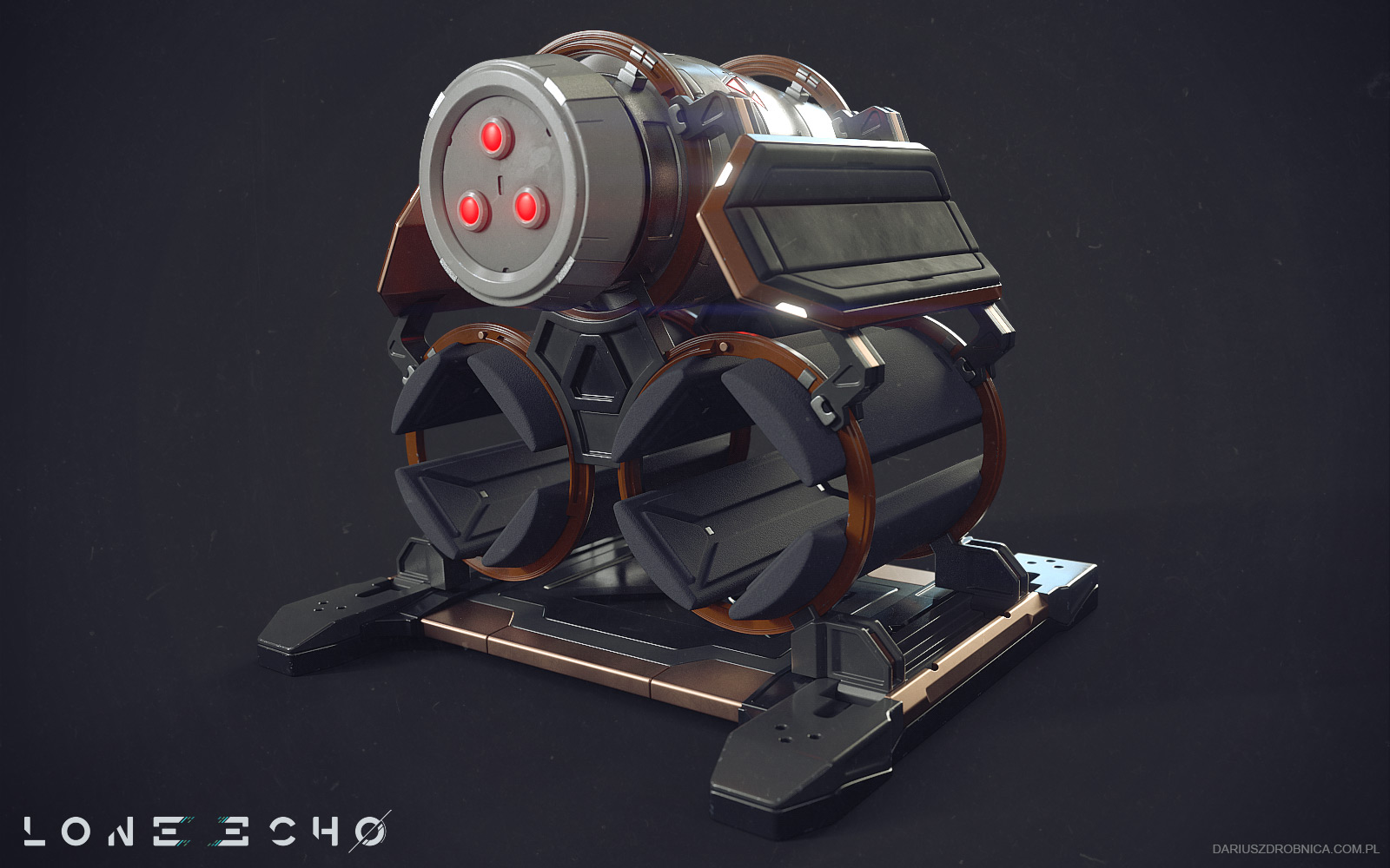 Lone Echo - Hard surface props