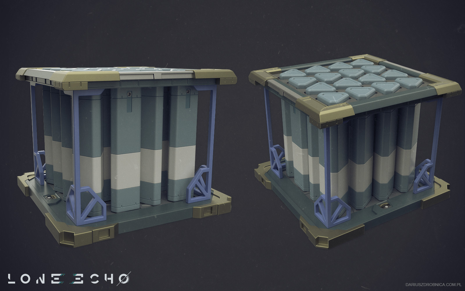 Lone Echo - Hard surface props