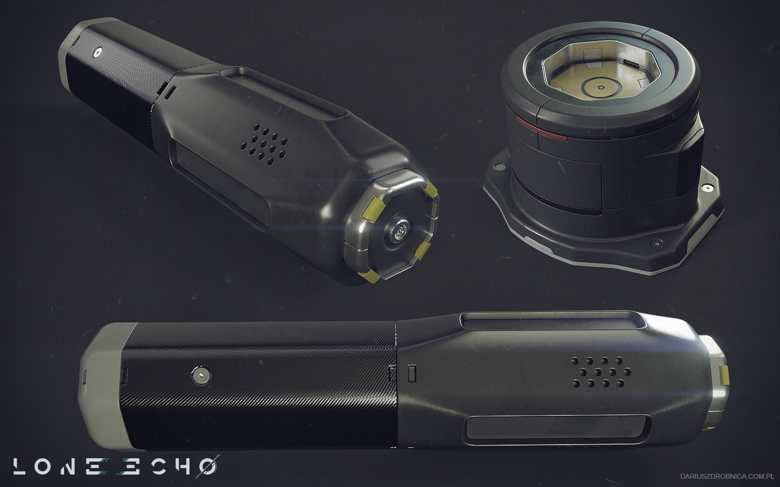 Lone Echo - Hard surface props