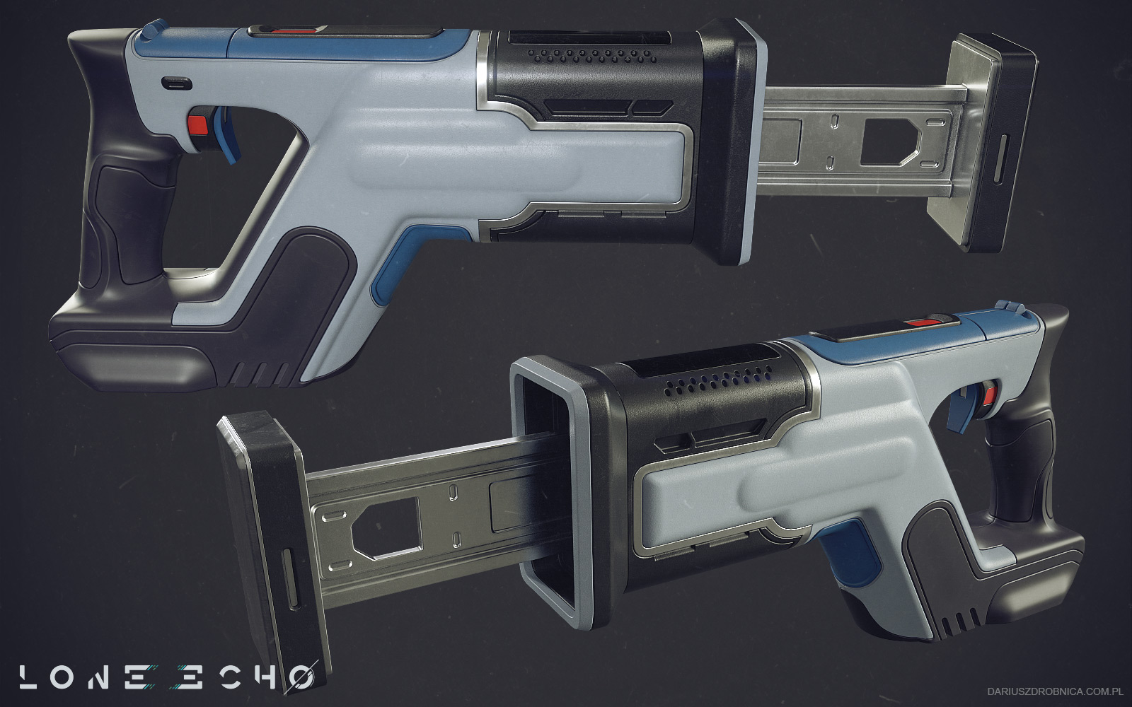 Lone Echo - Hard surface props